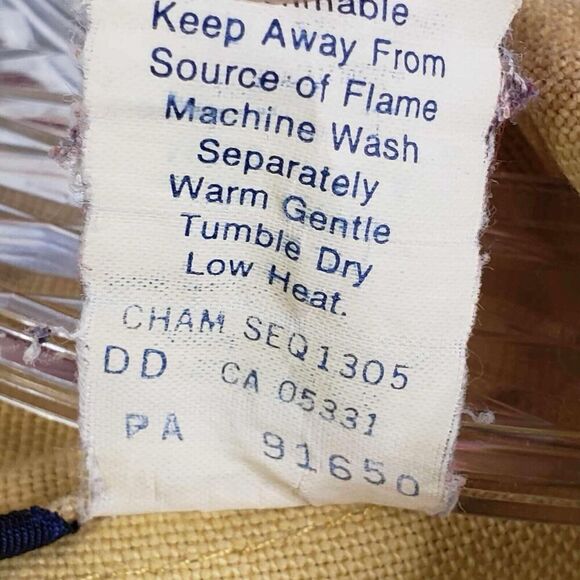 Woolrich Shirt Mens Size Large Long Sleeve Button Down Vintage Canvas Tan - Picture 10 of 11